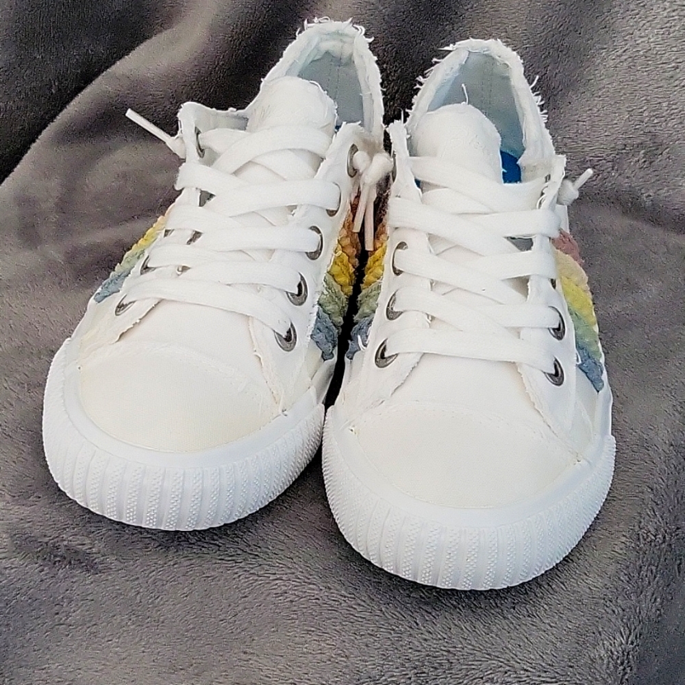 Colorful Striped Sneakers